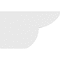Ekena Millwork Standard Crestline Architectural Grade PVC Rafter Tail, 6"W X 10"H X 16"L RFTP06X10X16CRE - alternate 3